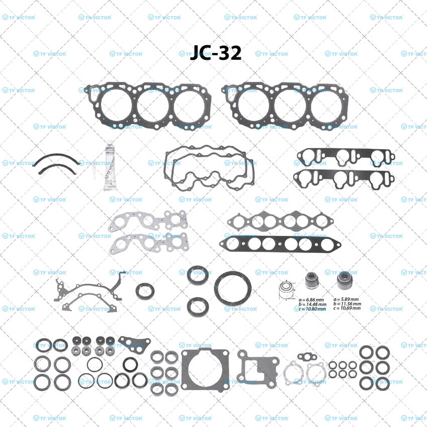 Juego completo para motor TF Victor JC-32