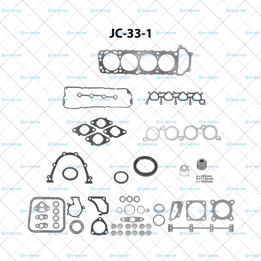 Juego completo para motor TF Victor JC-33-1