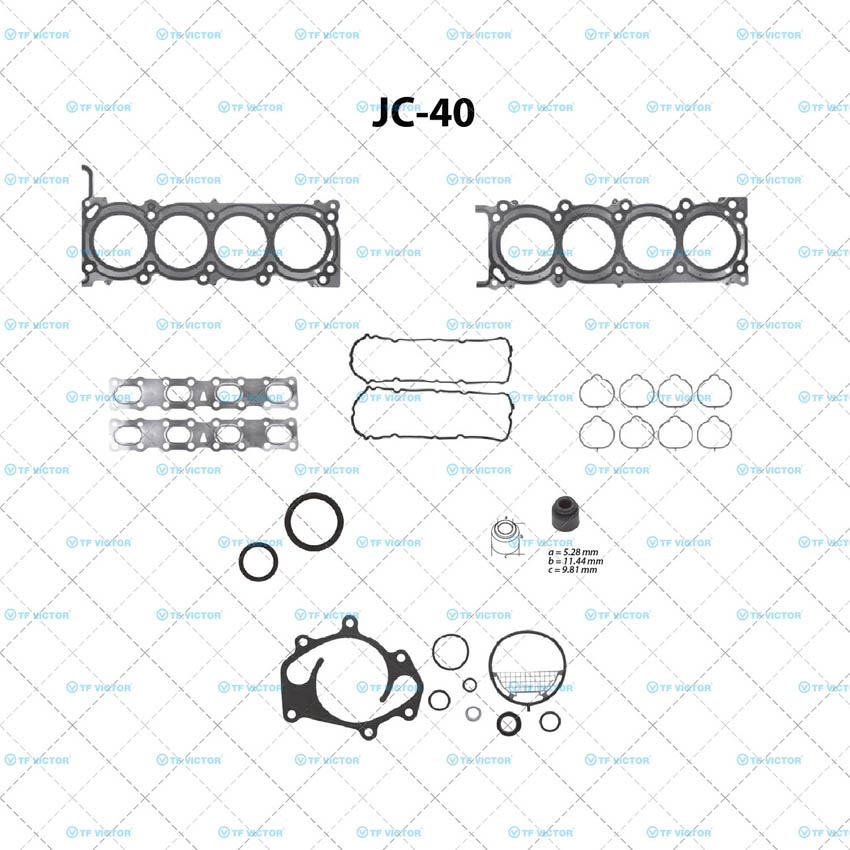 Juego completo para motor TF Victor JC-40