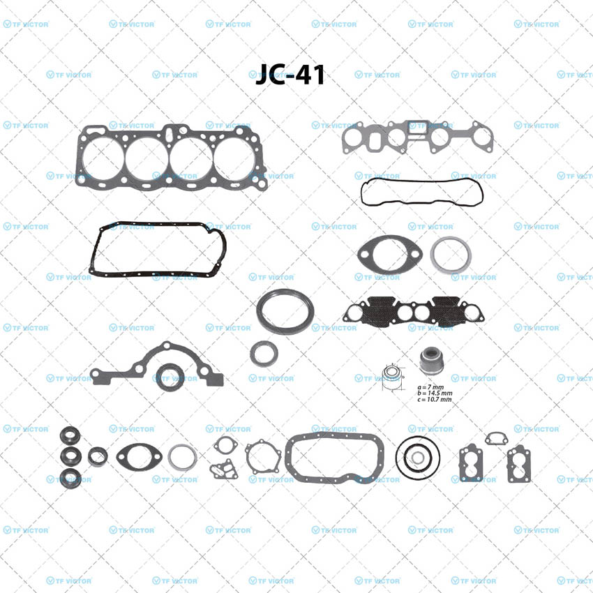 Juego completo para motor TF Victor JC-41