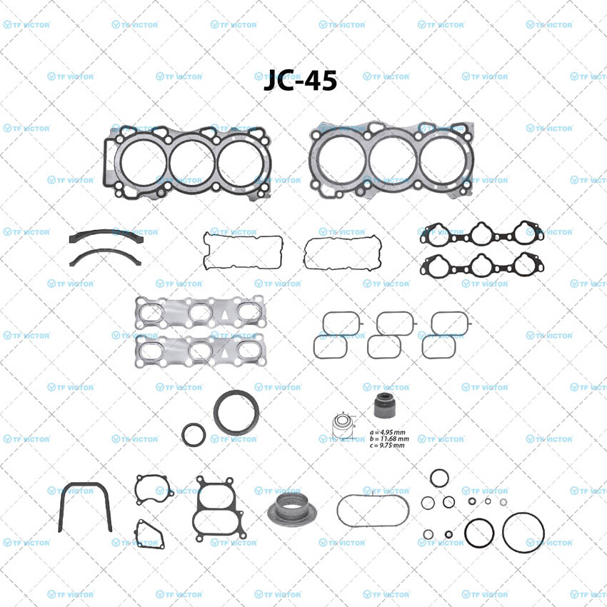 Juego completo para motor TF Victor JC-45
