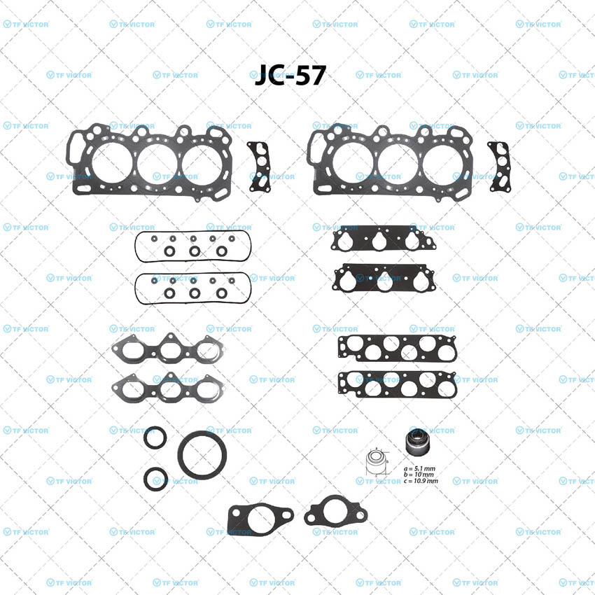 Juego completo para motor TF Victor JC-57