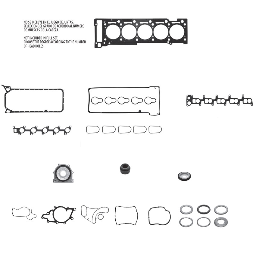 Juego completo para motor TF Victor JC-908