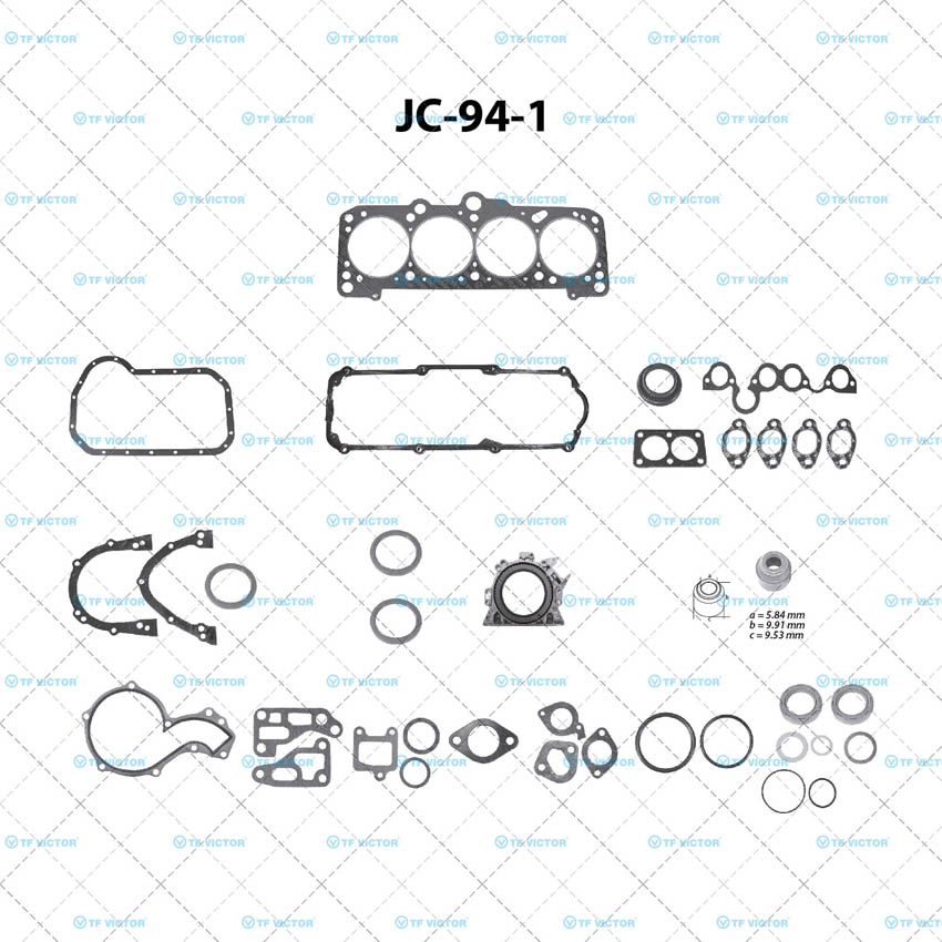 TF-JC-94-1 — Juego completo para motor TF Victor JC-94-1