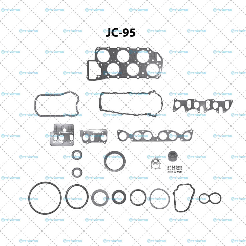 TF-JC-95 — Juego completo para motor TF Victor JC-95