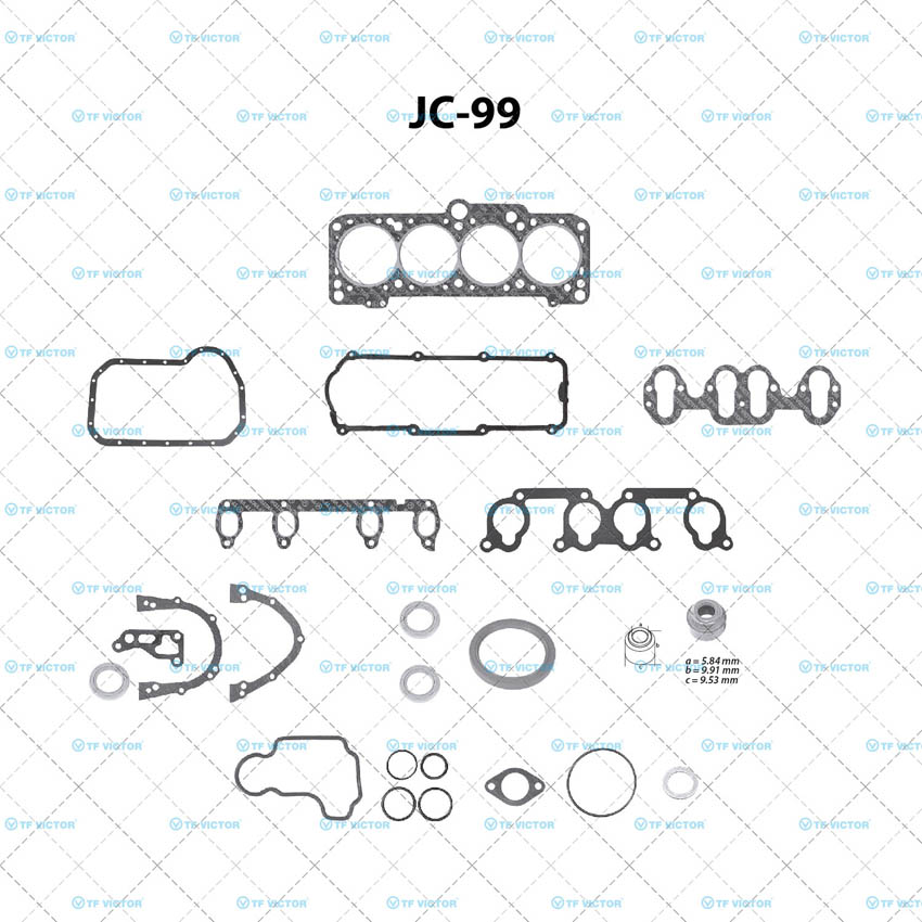 TF-JC-99 — Juego completo para motor TF Victor JC-99