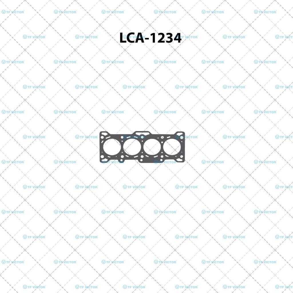 Laina de cabeza para motor TF Victor LCA-1234