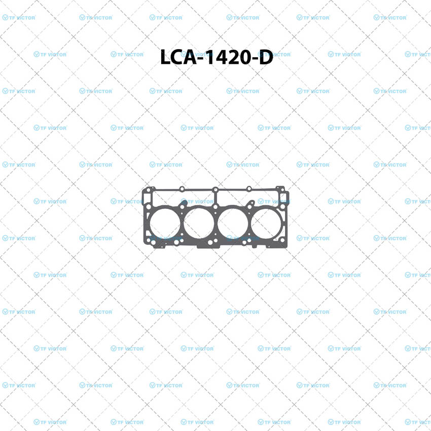 Laina de cabeza para motor TF Victor LCA-1420-D