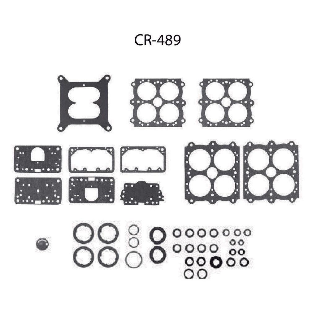 Juntas de carburador para motor TF Victor CR-489