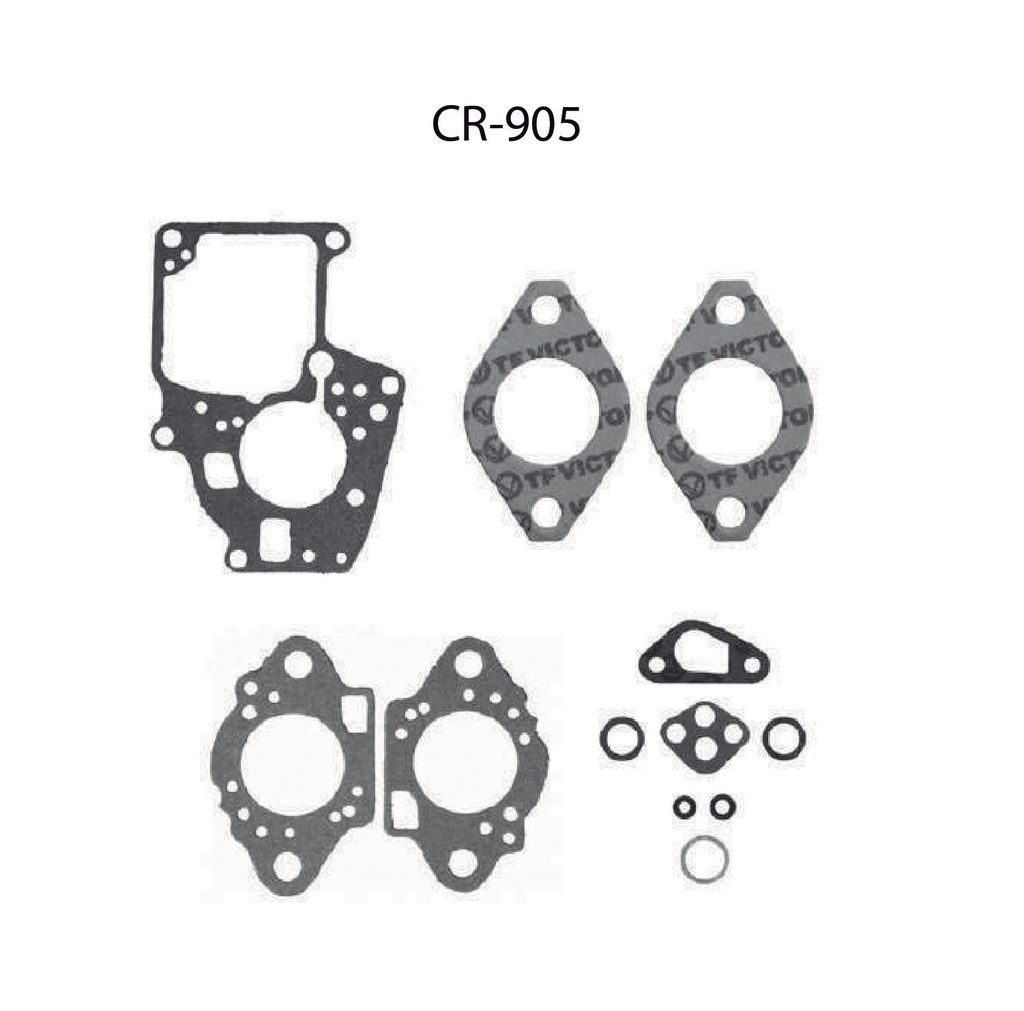 Juntas de carburador para motor TF Victor CR-905