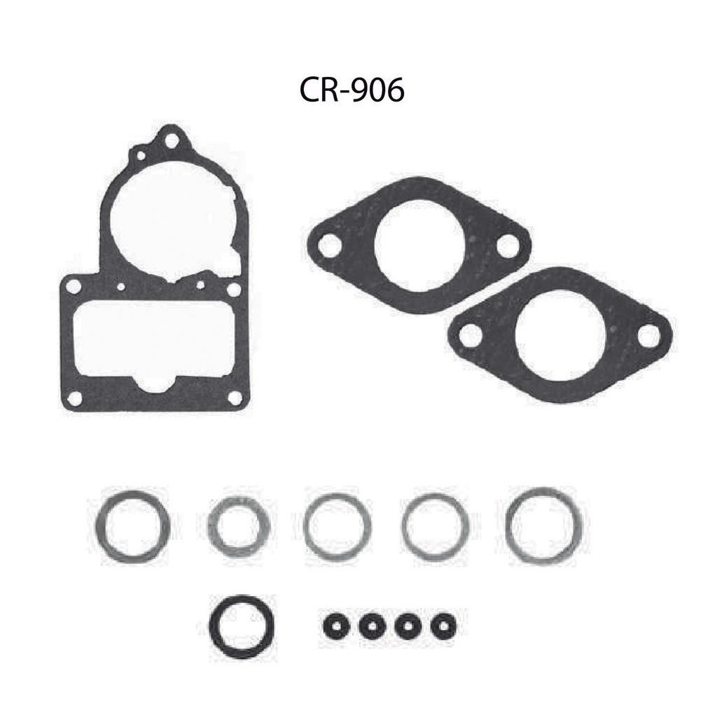 Juntas de carburador para motor TF Victor CR-906