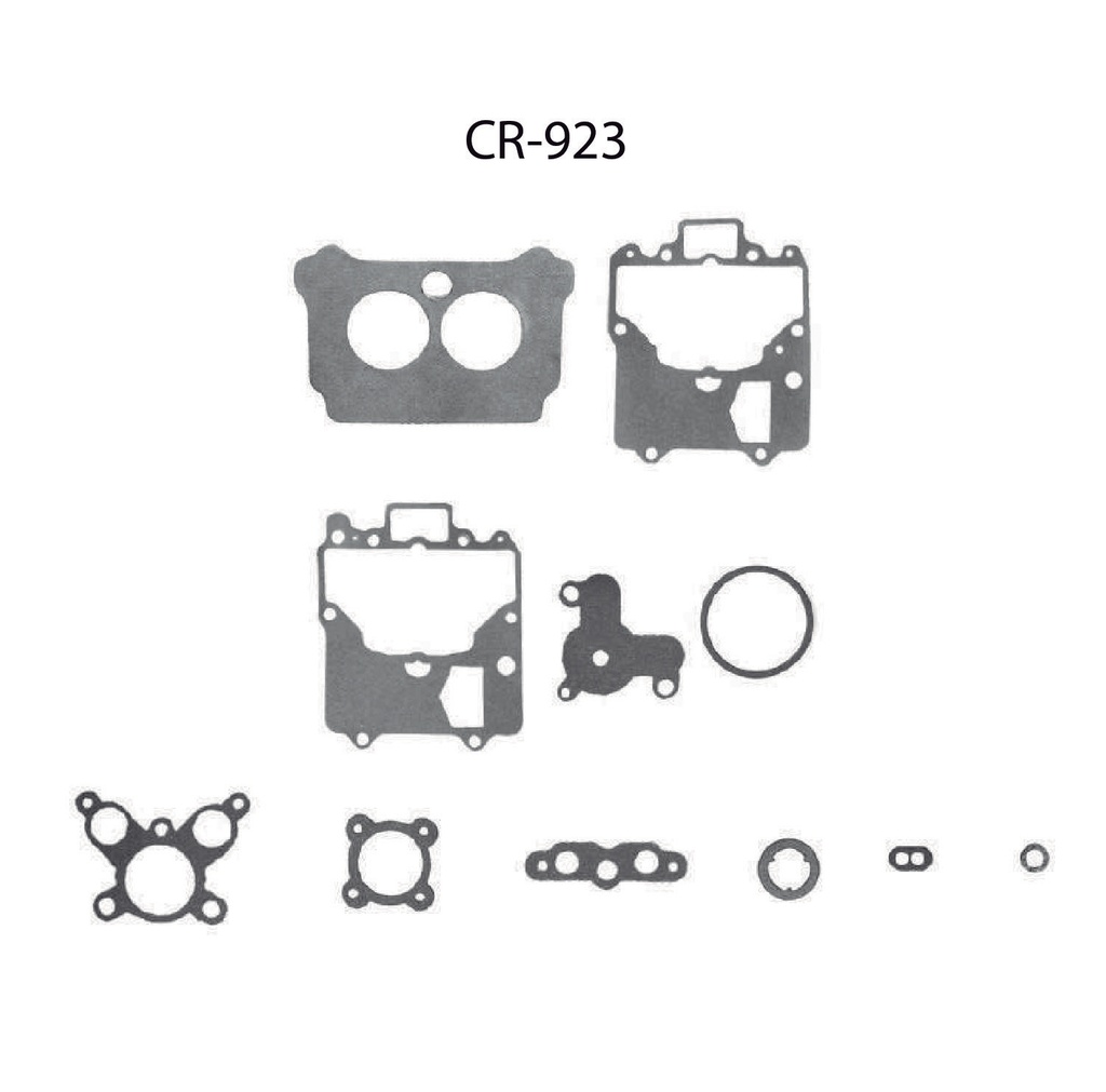 TF-CR-923 — Juntas de carburador para motor TF Victor CR-923