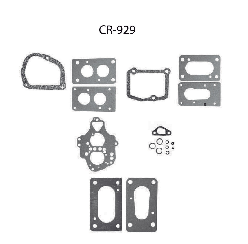 TF-CR-929 — Juntas de carburador para motor TF Victor CR-929