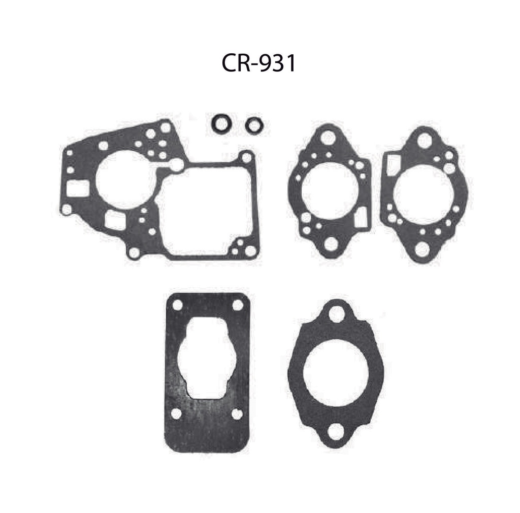 TF-CR-931 — Juntas de carburador para motor TF Victor CR-931