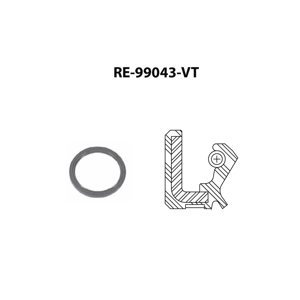 Reten de ciguenal para motor TF Victor RE-99043-VT