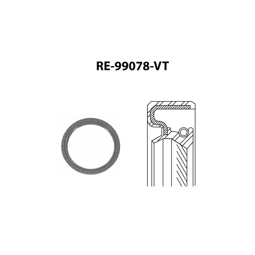 Reten de ciguenal para motor TF Victor RE-99078-VT