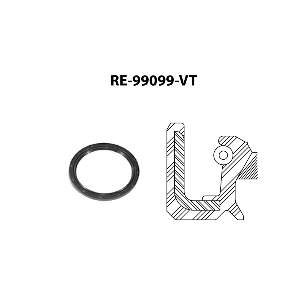 TF-RE-99099-VT — Reten de ciguenal para motor TF Victor RE-99099-VT
