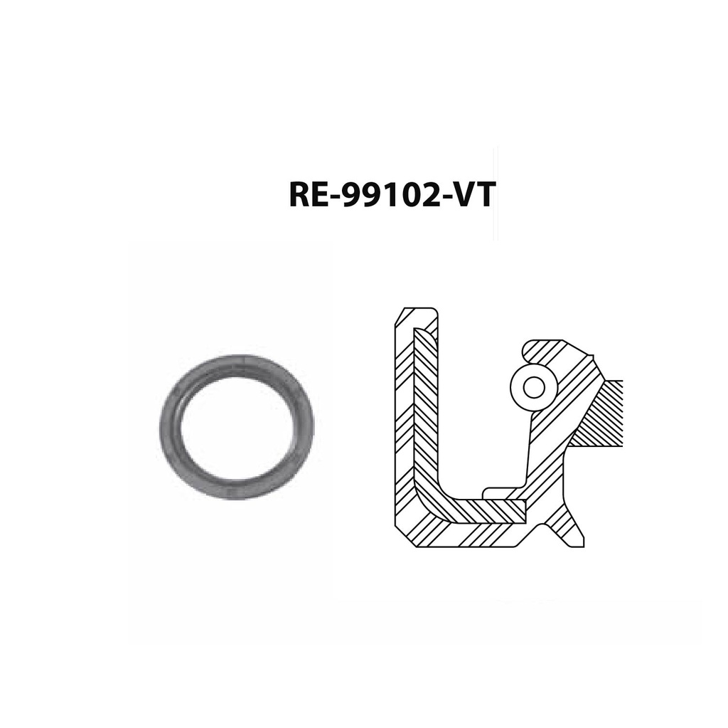 TF-RE-99102-VT — Reten de ciguenal para motor TF Victor RE-99102-VT