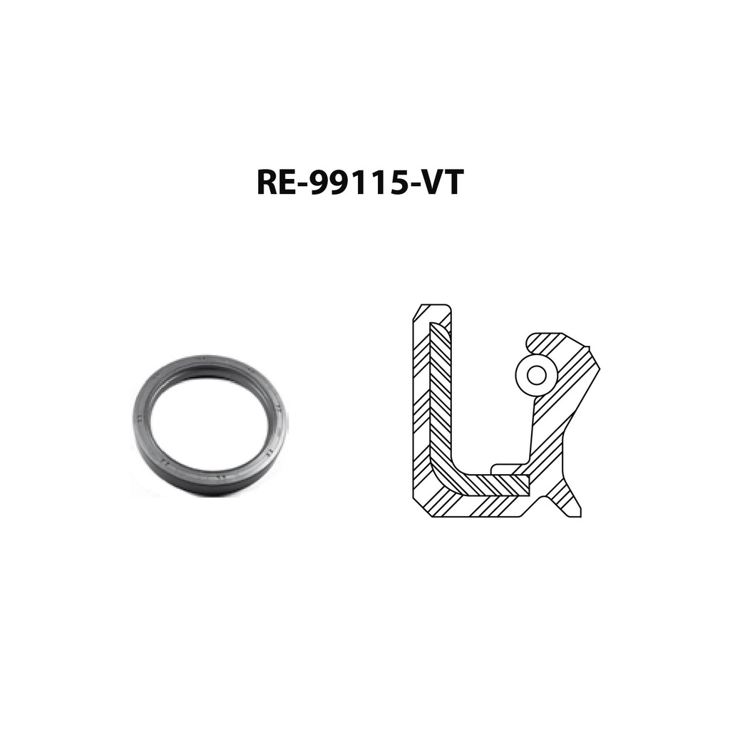 Reten de ciguenal para motor TF Victor RE-99115-VT