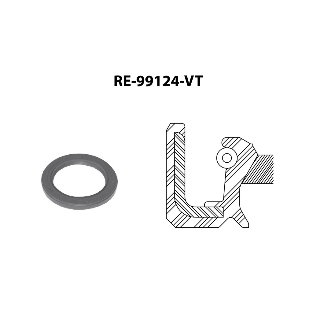 Reten de ciguenal para motor TF Victor RE-99124-VT