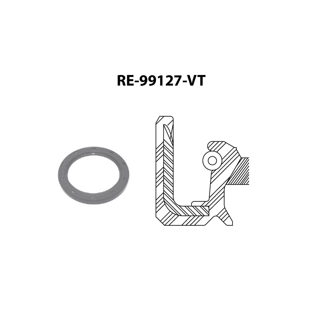 Reten de ciguenal para motor TF Victor RE-99127-VT