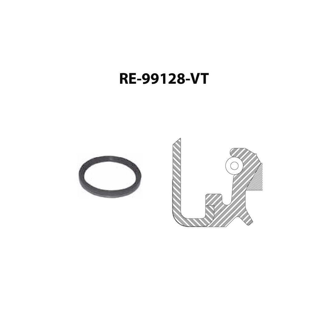 Reten de ciguenal para motor TF Victor RE-99128-VT