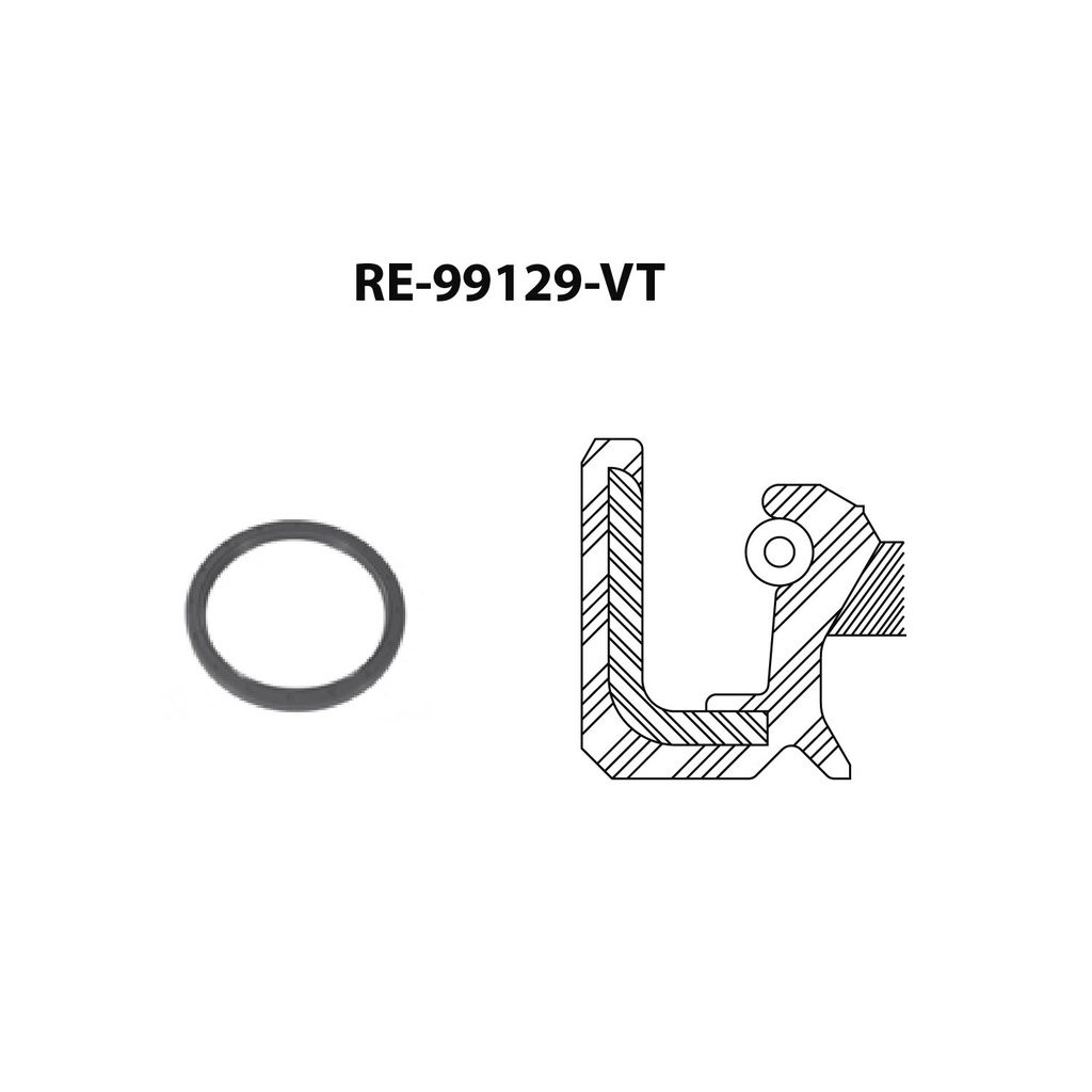 Reten de ciguenal para motor TF Victor RE-99129-VT