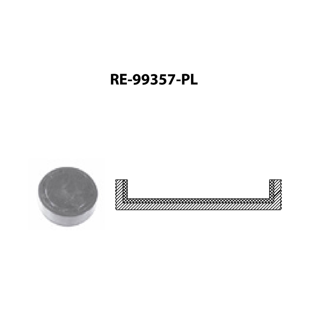 TF-RE-99357-PL — Tapon de arbol de levas para motor TF Victor RE-99357-PL