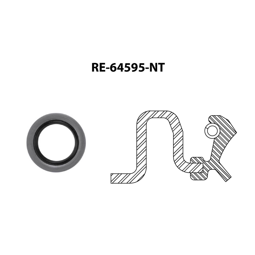 TF-RE-64595-NT — Reten de rueda TF Victor RE-64595-NT