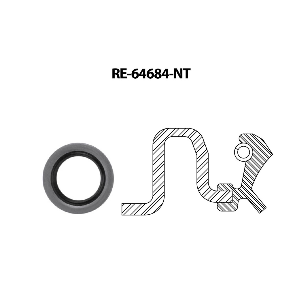 TF-RE-64684-NT — Reten de rueda TF Victor RE-64684-NT