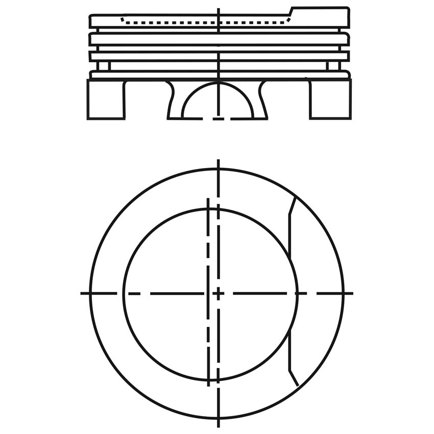 Piston para motor a gasolina Vehyco P1800VAC STD