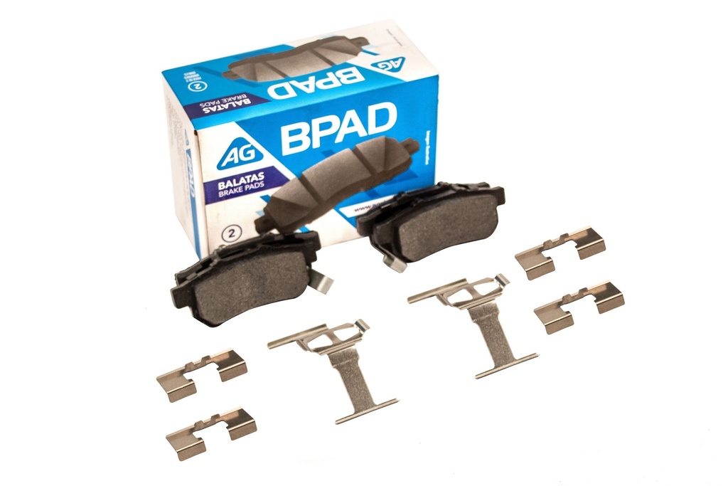 AG-67443-D564 — Balata ACURA Integra 1990-2001 Trasero (Set 4 pzs)