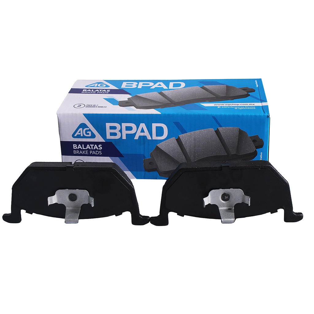 AG-69193-D1968 — Balata AUDI A1 2015-2020 Delantero (Set 4 pzs)