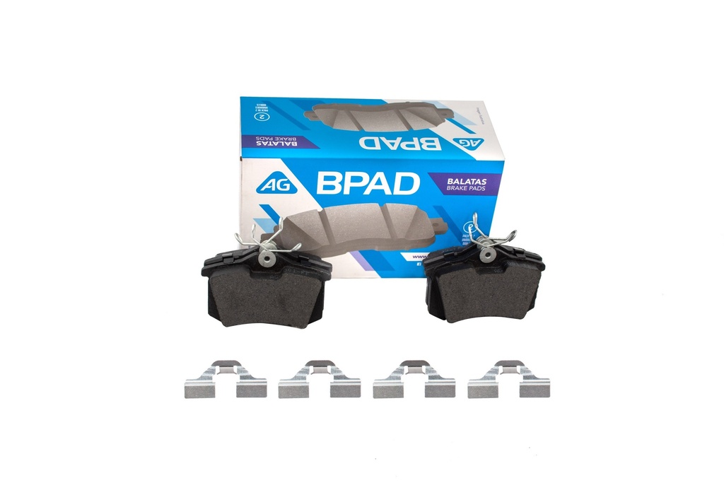 Balata AUDI A1 Sportback 2014-2018 Trasero (Set 4 pzs)