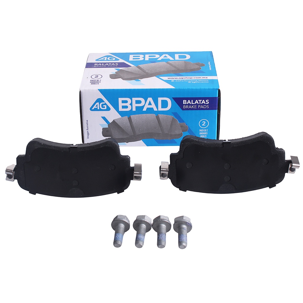 Balata AUDI A4 2017-2020 Trasero (Set 4 pzs)