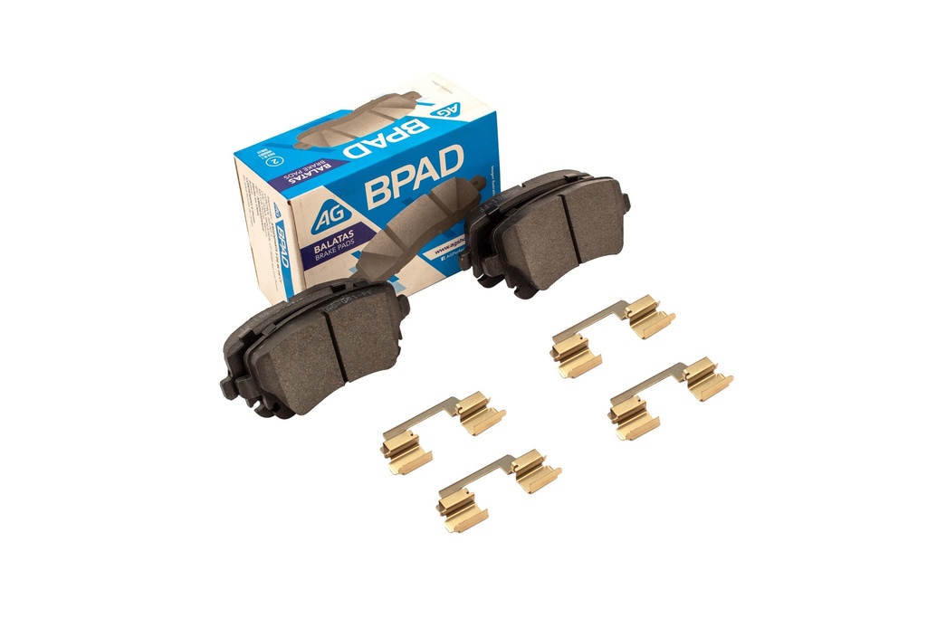 Balata AUDI A6 Quattro (Rotor 330 mm, con electro) 2005-2007 Trasero (Set 4 pzs)