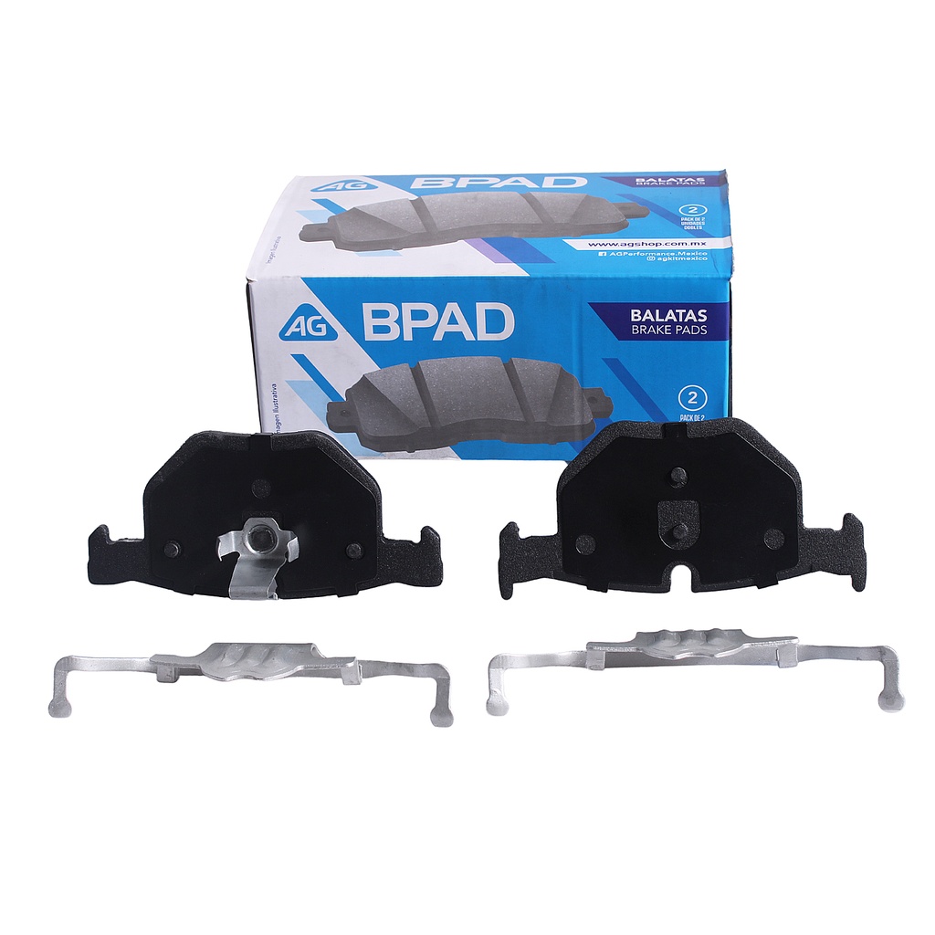 Balata BMW 520i 2006-2010 Trasero (Set 4 pzs)
