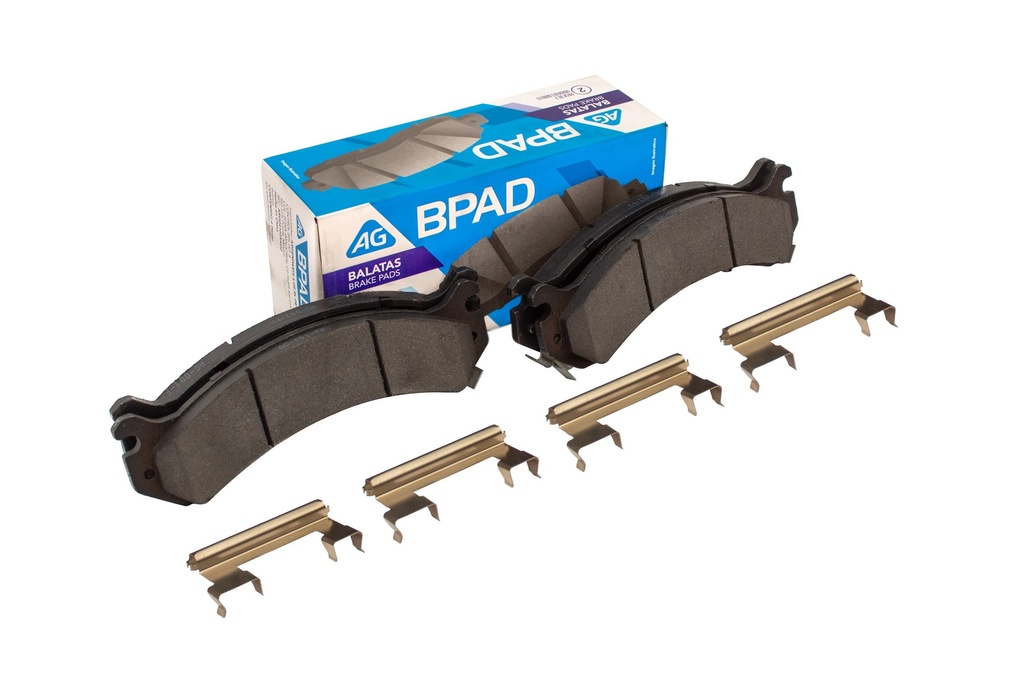 AG-67652-D784 — Balata CADILLAC Deville HD Brakes 2000-2005 Delantero (Set 4 pzs)