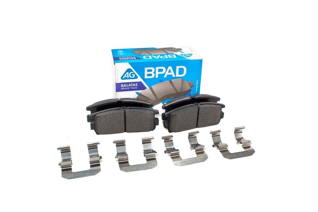 AG-68391-D1275 — Balata CHEVROLET Captiva 2008-2012 Trasero (Set 4 pzs)