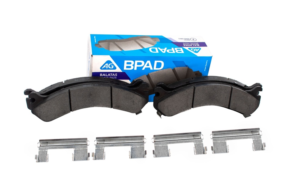 Balata CHEVROLET Silverado 2500 2005-2006 Trasero (Set 4 pzs)