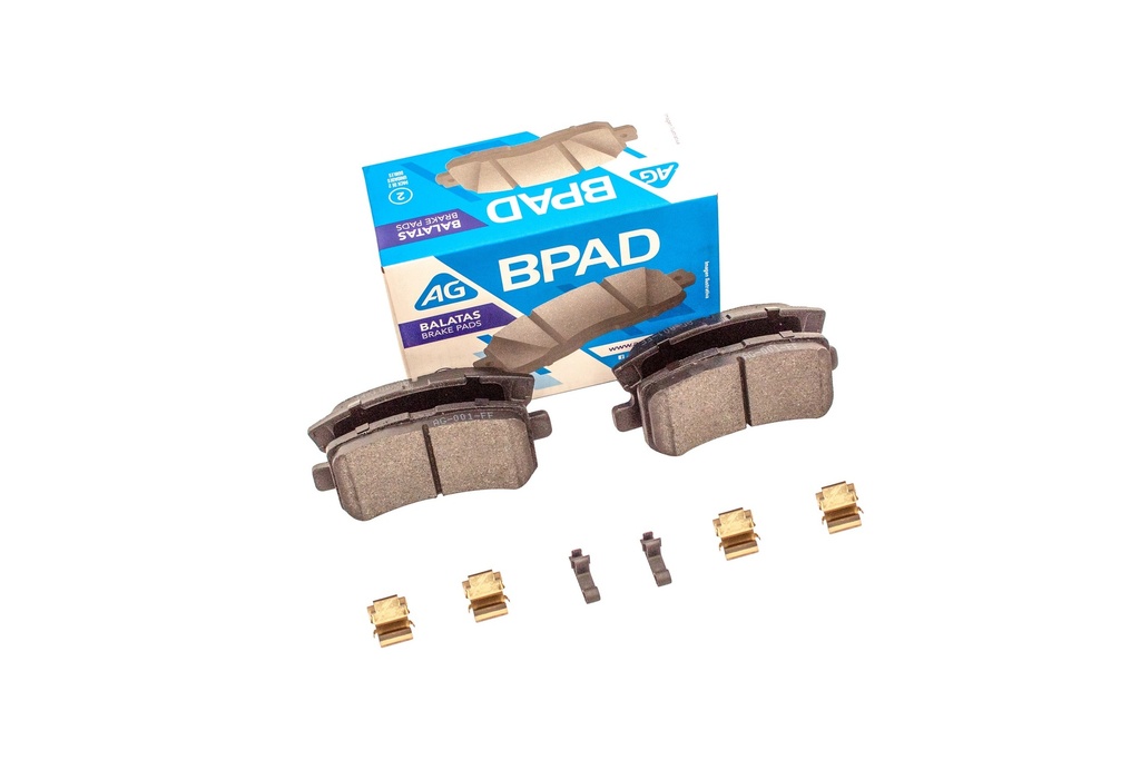 AG-67743-D868 — Balata CHRYSLER 200 BR1 2013-2014 Trasero (Set 4 pzs)