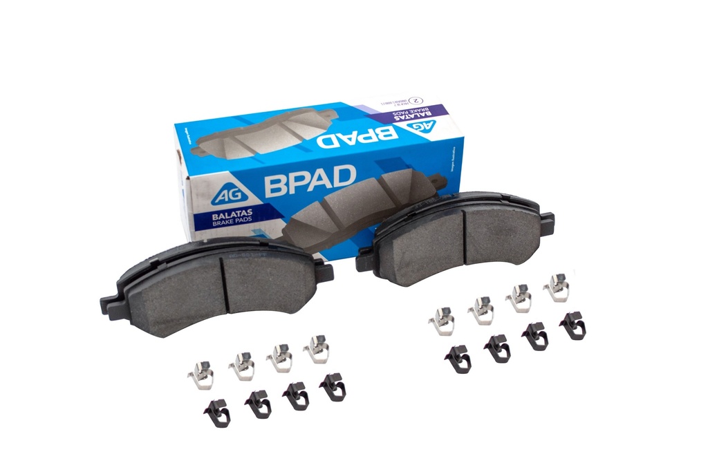 Balata CHRYSLER Aspen (Pickup) 2007-2009 Delantero (Set 4 pzs)