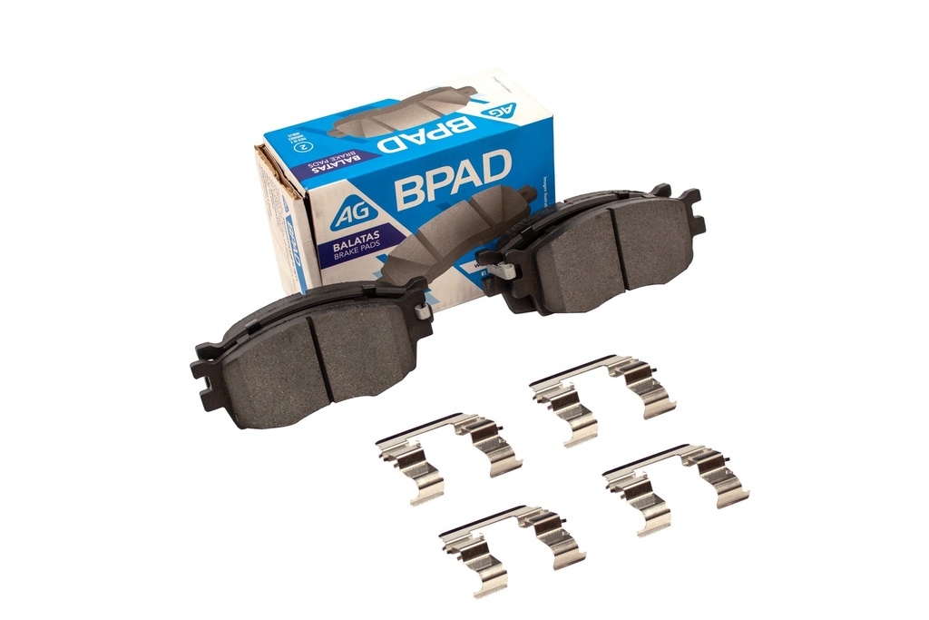 Balata DODGE Attitude 2006-2011 Delantero (Set 4 pzs)
