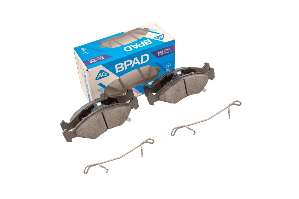 AG-67529-D649 — Balata FORD Courier 2000-2012 Delantero (Set 4 pzs)