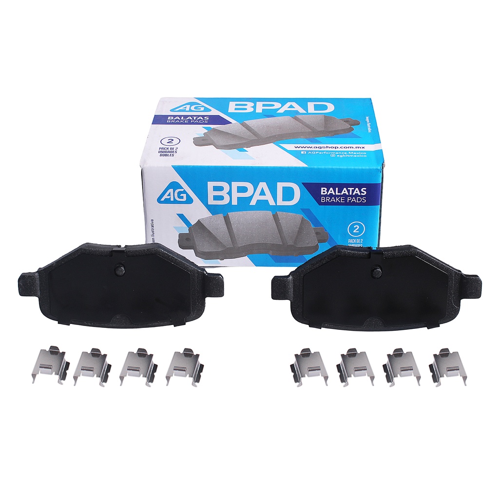 Balata FORD Edge 2011-2015 Trasero (Set 4 pzs)