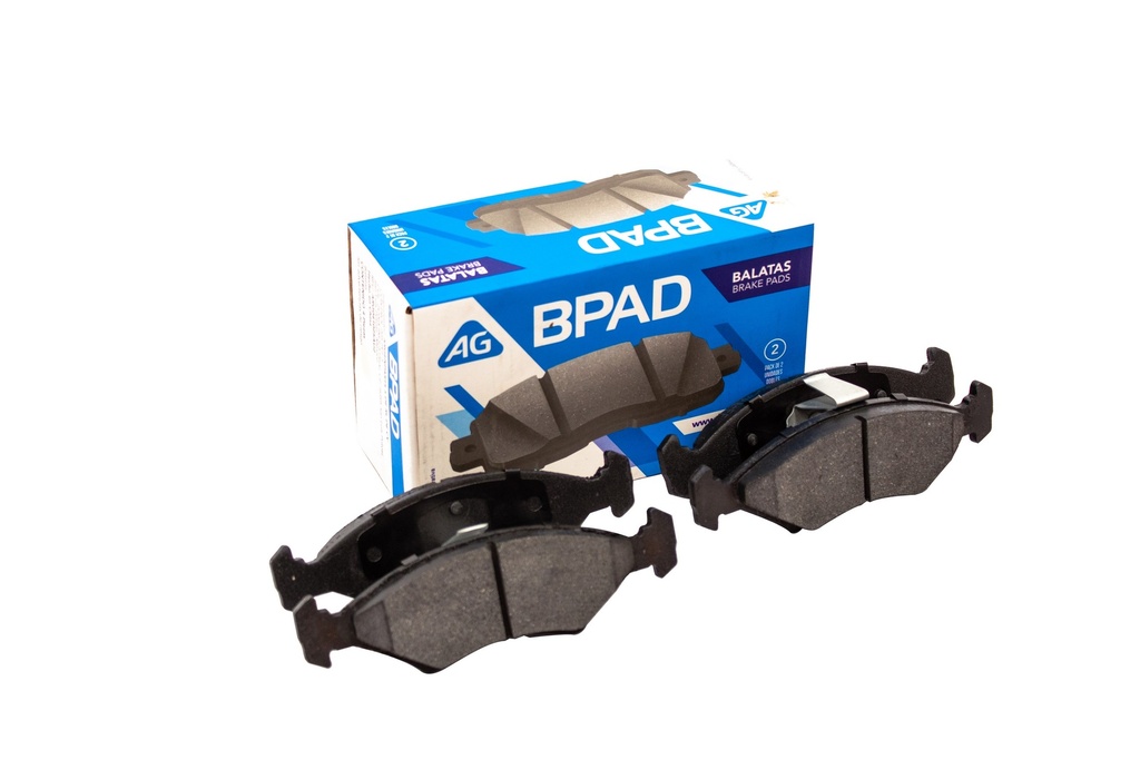 Balata FORD Fiesta (Larga) 1996-2000 Delantero (Set 4 pzs)
