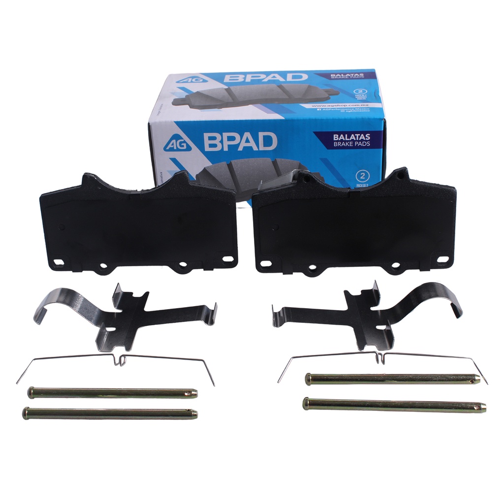 Balata GMC Savana 2500 2005-2015 Delantero (Set 4 pzs)