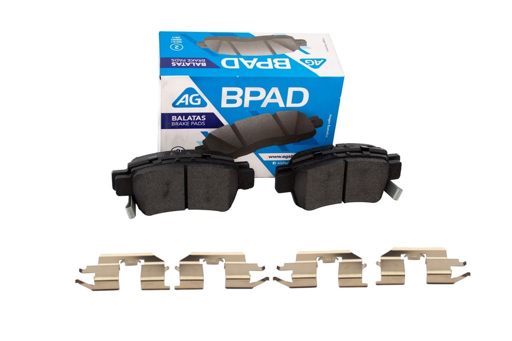 AG-67993-D1088 — Balata HONDA Odyssey 2005-2010 Trasero (Set 4 pzs)