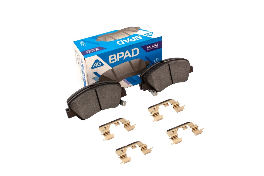 AG-68810-D1595 — Balata HYUNDAI Elantra 2013-2018 Delantero (Set 4 pzs)