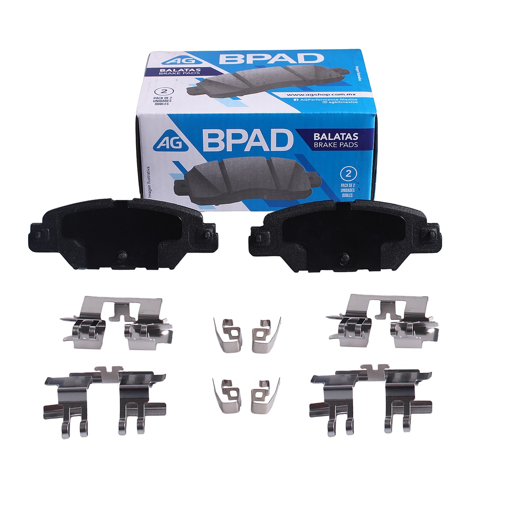Balata MAZDA CX-5 2015-2023 Trasero (Set 4 pzs)